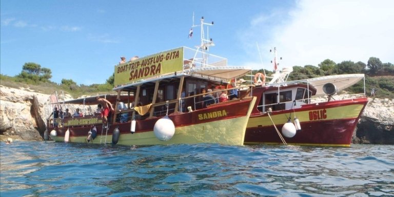 Half-day boat-tour Medulin Kamenjak with Sandra boat
