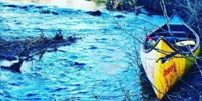 A canoe trip along the Barta River.