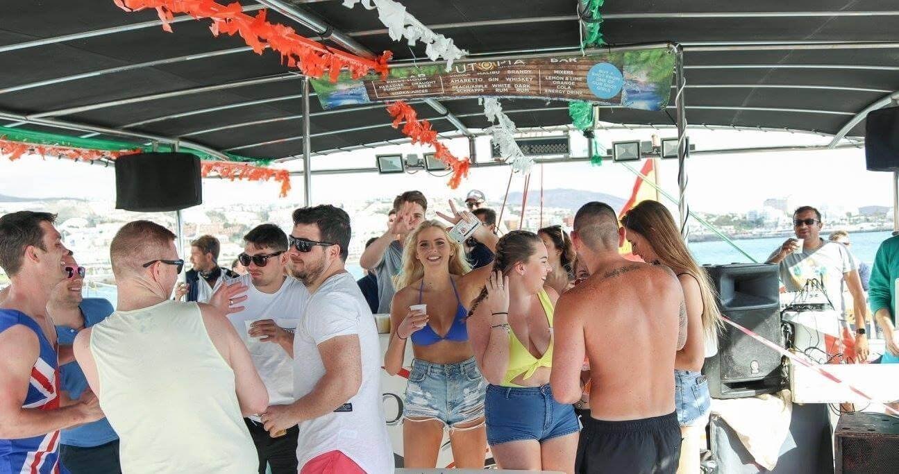 party boat trips tenerife