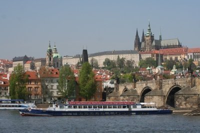 Prague: Big Bus Hop-On Hop-Off 24 Hours Access + Vltava River Cruise