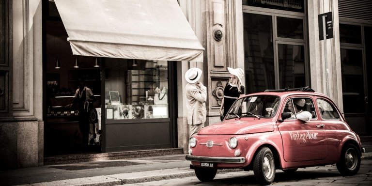 Central City Tour by Classic Fiat 500