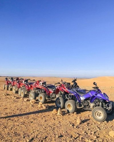Full Package Agafay Desert, Quad Bike, Camel Ride and Dinner show