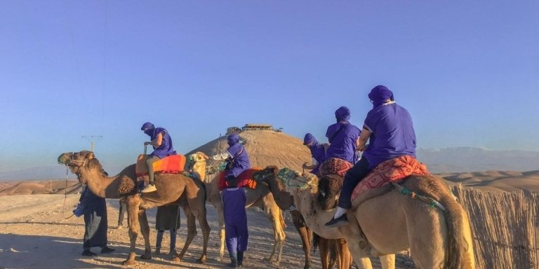 Full Package Agafay Desert, Quad Bike, Camel Ride and Dinner show