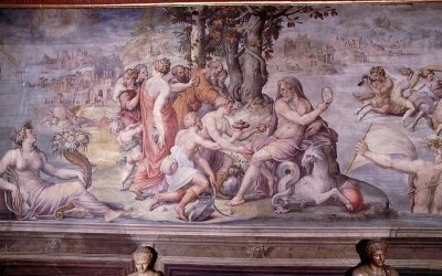 Nature depicted at Palazzo Vecchio