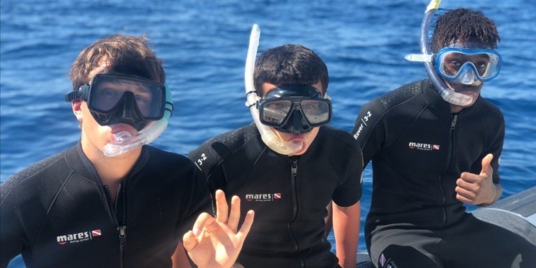Snorkeling in the National Park