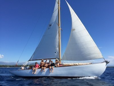 Classic Yacht Sailing in Cannes