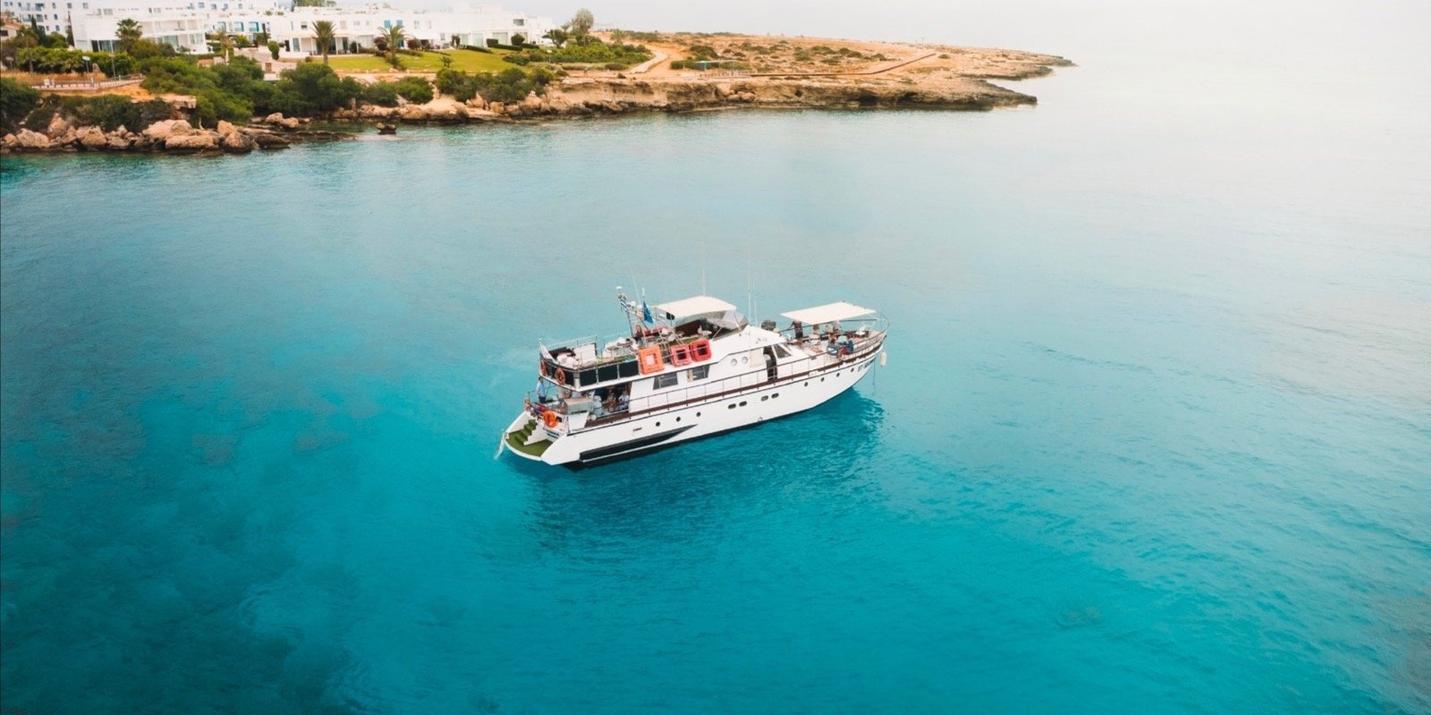 Protaras: PRIVATE CHARTER 2 or 3 Hour Day Cruise | Up to 60 people