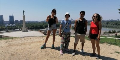 Belgrade downtown walking tour