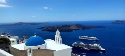 Santorini popular destinations