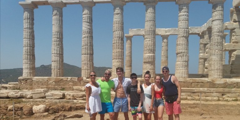 A Half day road trip from Athens center to Poseidon temple