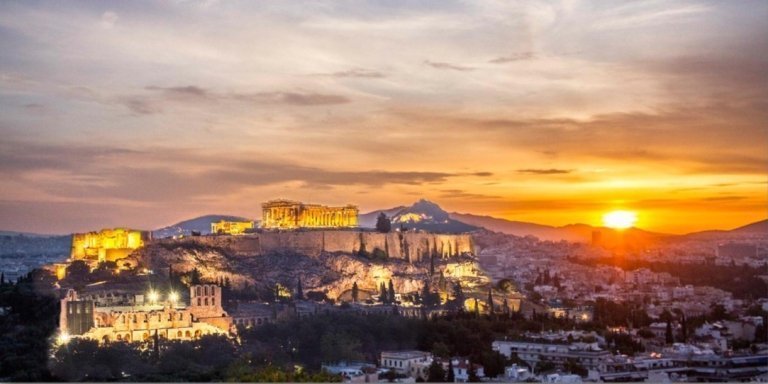 Sunrise over Athens Private Photo Tour