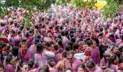 San Vino wine fight - Bus Tour from Barcelona San Vino wine fight - Bus Tour from Barcelona