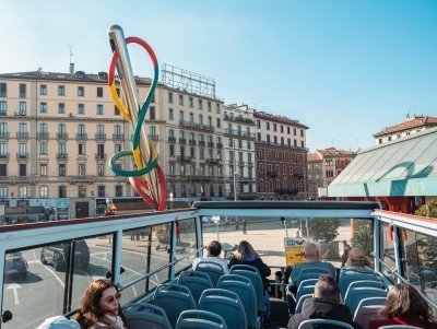 Milan: Open Bus Ticket for 48