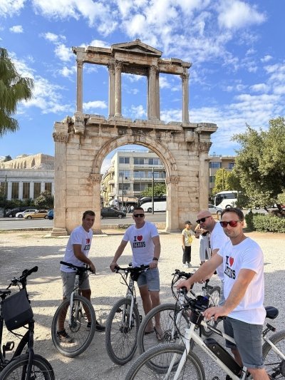 Athens Historic Highlights and more on electric bike