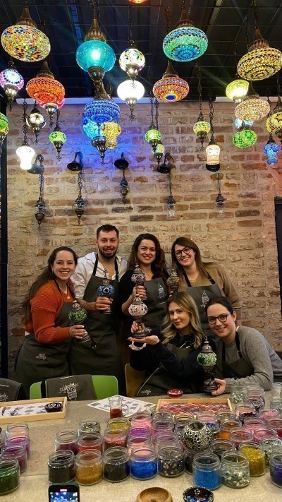 ⭐ Turkish Mosaic Lamp Workshop