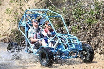 3 in 1 : Full Day Rafting, Buggy safari and Zipline from Alanya