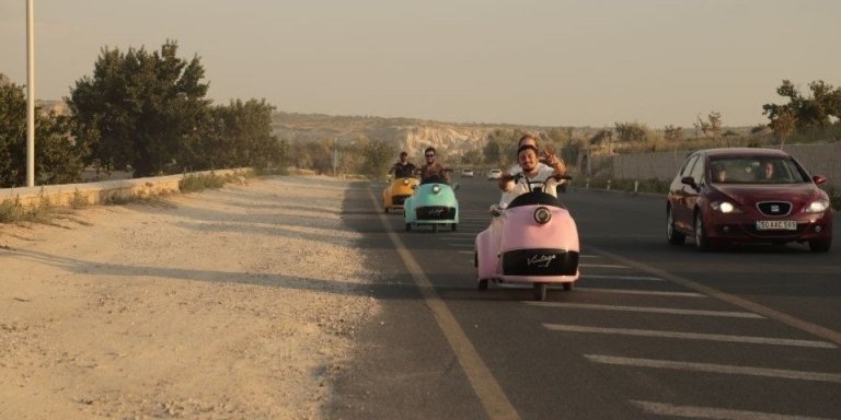 From Göreme: Cappadocia Electric Trike Tour