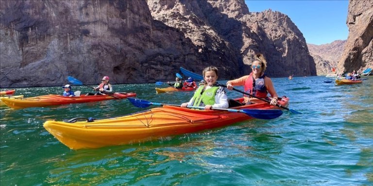 Emerald Cave Kayak Tour with Transportation from Las Vegas