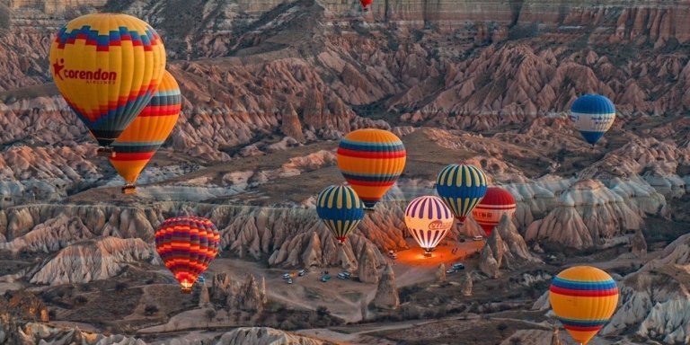 Cappadocia Hot Air Balloon Flight over Göreme