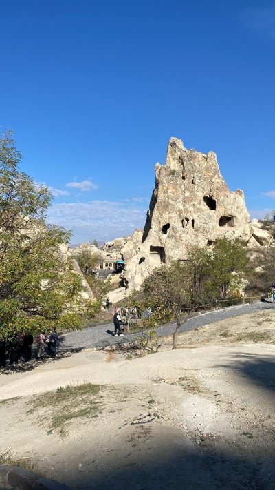 Goreme Open Air Museum Caves and Chuches in Cappadocia Red Valley