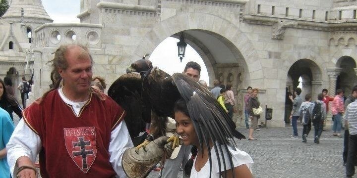 Romantic Budapest - walking in Buda Castle