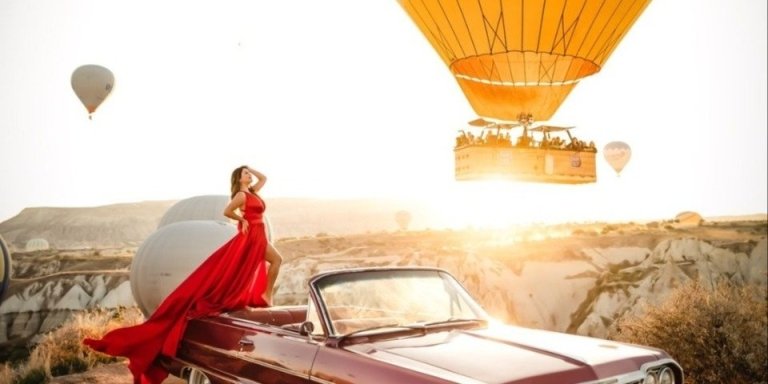 3-Hour Cappadocia Enchanting Photo Shoot With Balloons Included
