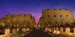 SOUND AND LIGHT SHOW AT KARNAK TEMPLE IN LUXOR