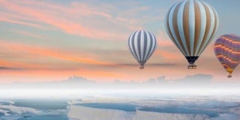 Hot Air Ballon Pamukkale from Antalya