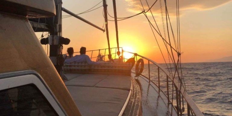 Sunset Cruise to the South Coast of Mykonos