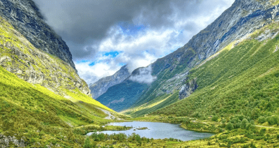 Hellesylt - Nordangdalen , Lygnstøyl lake