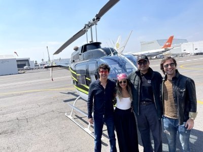 30min Private Helicopter tour Mexico City