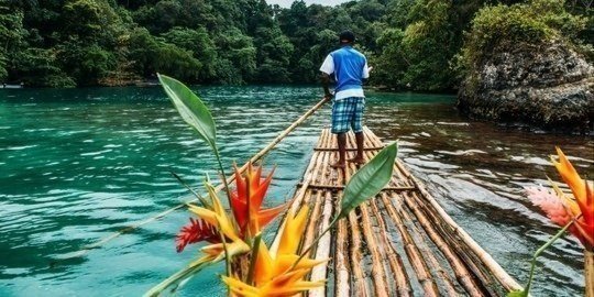 Rafting and Shopping in Ocho Rios Jamaica