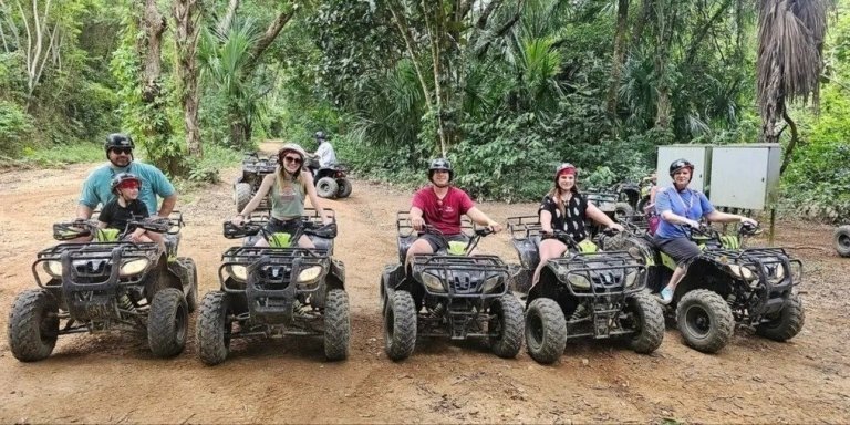 ATV Jungle Adventure + Monkeys & Sloths Island Tour Combo