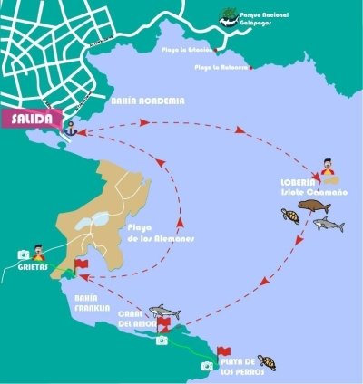 Tour around the Bay of Santa Cruz