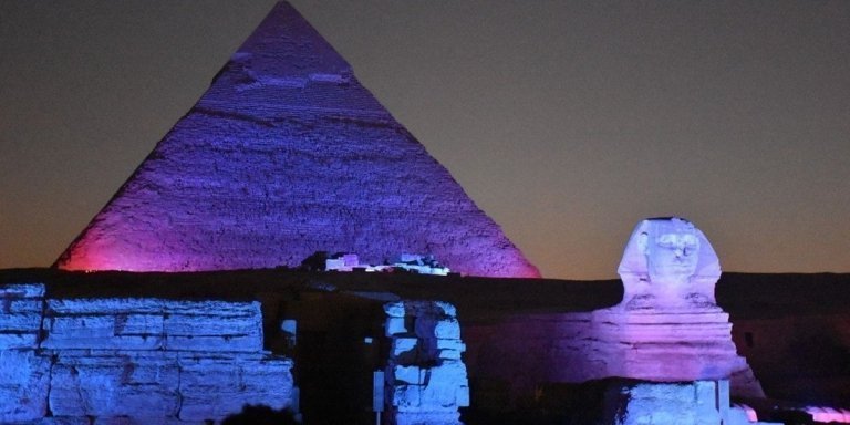 Magical Trip to Sound & Light Show at Giza Pyramids