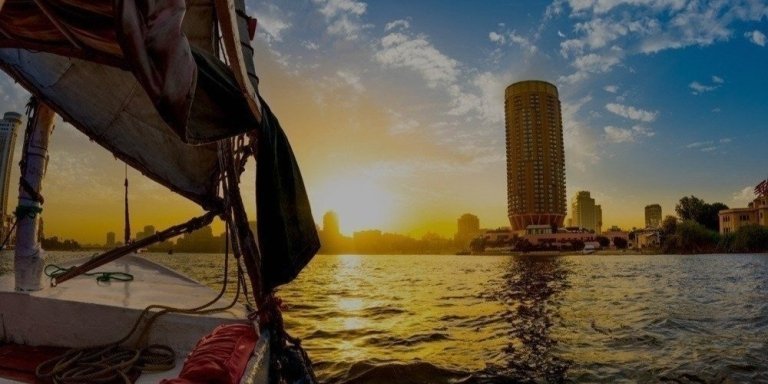SHORT FELUCCA TRIP ON THE NILE IN CAIRO