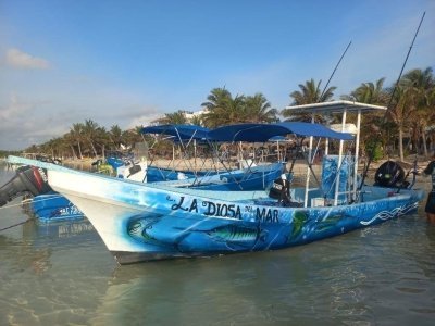 sport fishing, costa maya