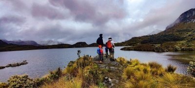 Escalada en Roca en El parque Nacional Cajas