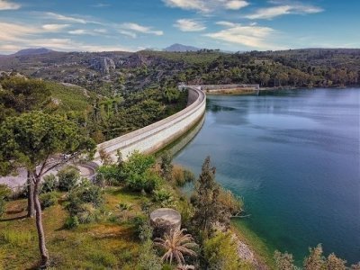 ATH03. Private Marathon Lake & Lazaridis Domaine Winery Tour