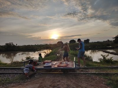 Private One Day Tour to Battambang & Bamboo Train