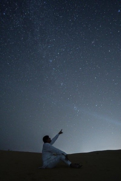 Overnight Desert Experience with billions of star