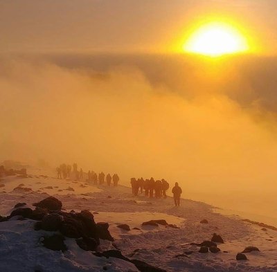Climbing Mount Kilimanjaro, Marangu Route - 5 Days Hiking Tour Climbing Mount Kilimanjaro, Marangu Route - 5 Days Hiking Tour