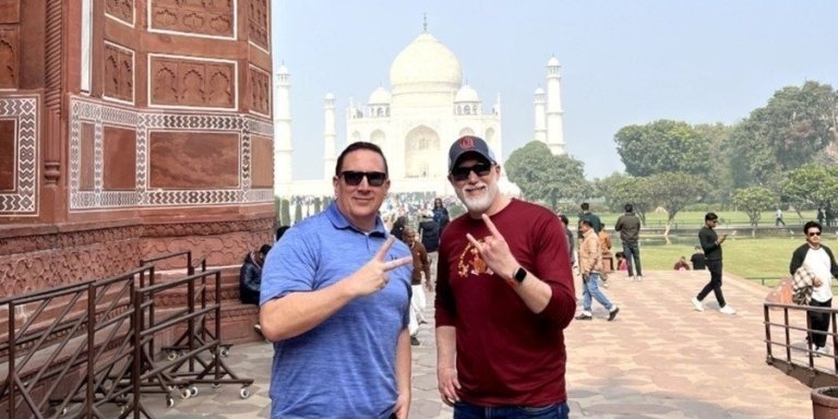 From Delhi : Sunrise Taj Mahal & Agra Fort Day Tour by Car.