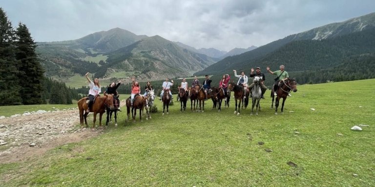 Adventure in the Tien Shan Mountains of Kyrgyzstan(5 DAYS )