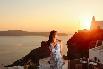 Portraits in Santorini - A Private Photography Session in Santorini