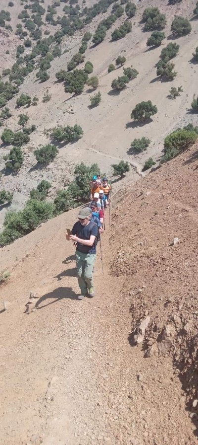 5 days in the Atlas mountains around the green valleys.