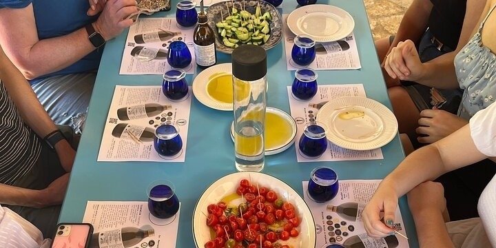 Corfu Organic Olive Oil Tasting at Family Farm