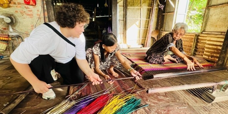 Touring Hoi An hidden places in the early morning