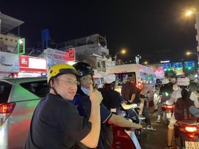 Saigon Night Food Tour By Scooter
