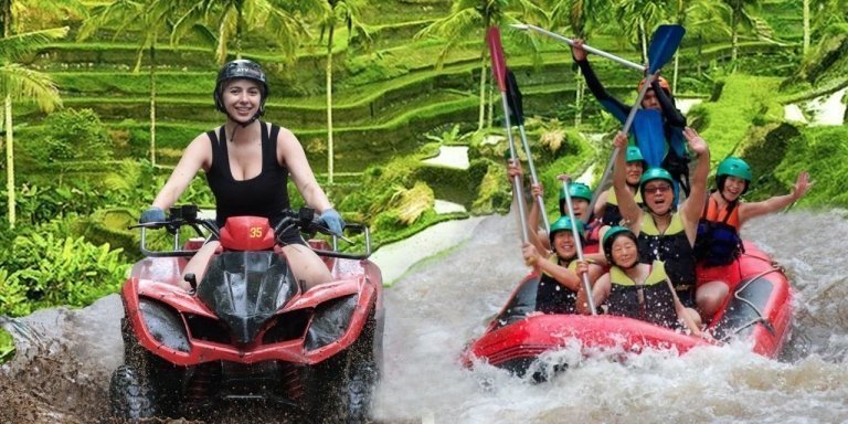 Bali ATV Ride and Ubud River Rafting All Inclusive